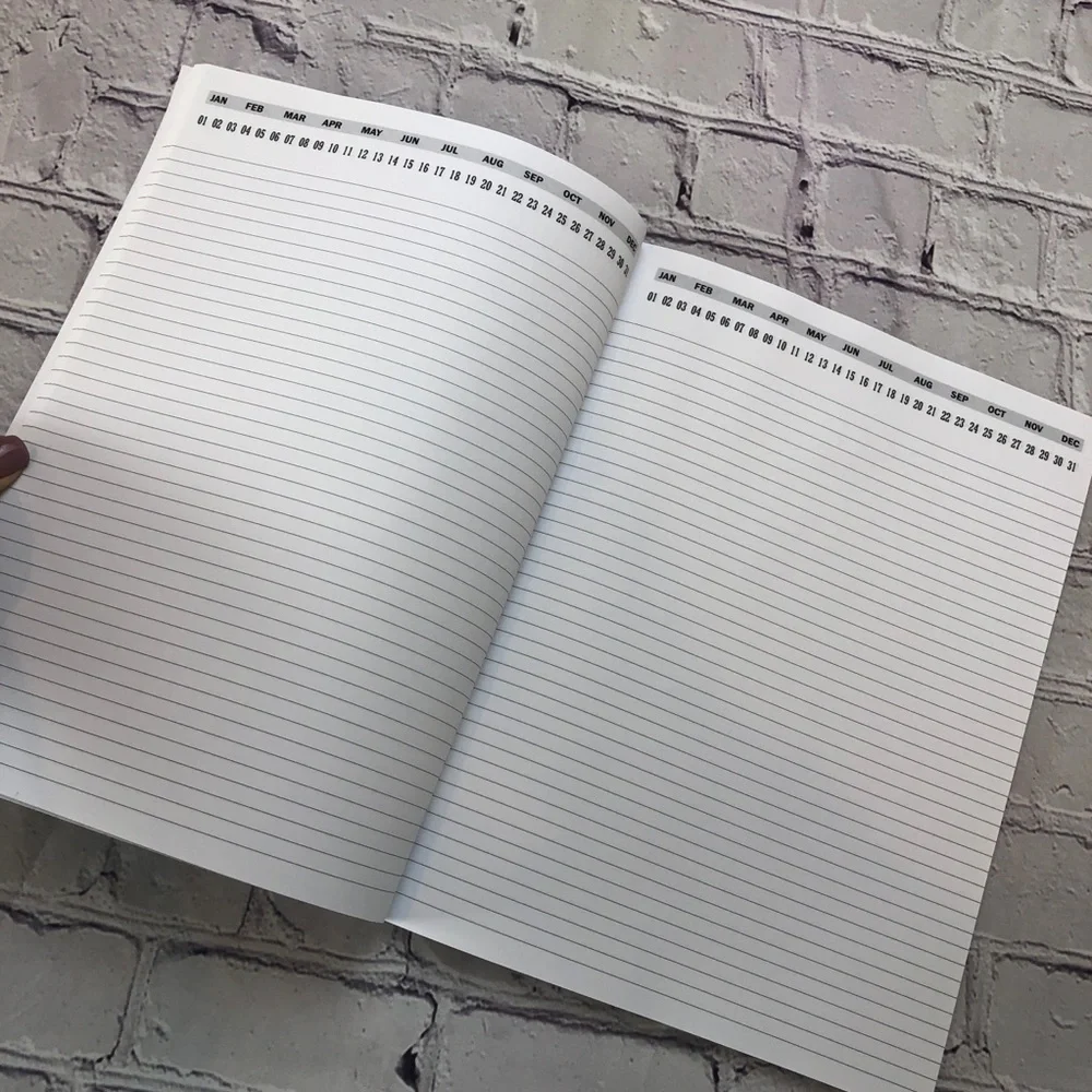 Papeterie‎ Bleu yearlong pink notebook New!